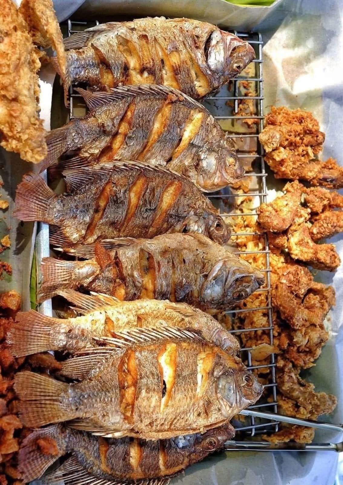 Charola llenona mojarra